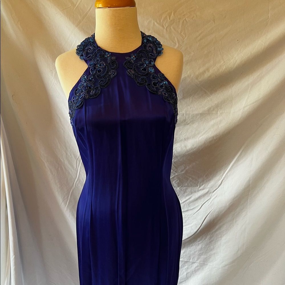 Blue Jessica McClintock Dress